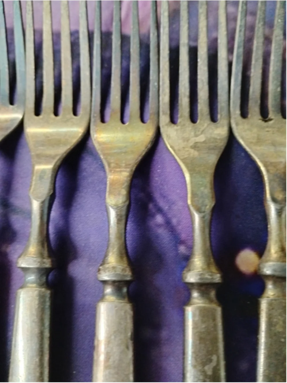 Antique Rogers & Bro. 12 Silver Plate Fork Waterbury Conn 7 3/4